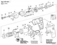 Bosch 0 602 120 161 GR.55 High Frequency Drill Spare Parts